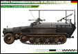 Germany World War 2 Sd.Kfz.251/6 Ausf.B printed gifts, mugs, mousemat, coasters, phone & tablet covers